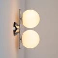 Kinkiet podwójny kryształowy Ø22cm chromowany E27 Abruzzo Montavio 2.webp