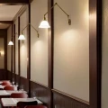 Kinkiet Biały z ruchomym ramieniem retro bankierka E27 Abruzzo Borgo 3.webp