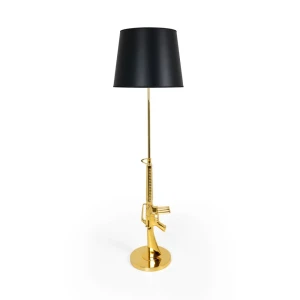 Lampa Podłogowa M16 złota E27 Abruzzo Assalto