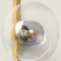 Kinkiet złoty szkło 1XG9 Abruzzo Valoro 6.webp