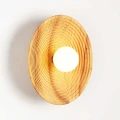 Kinkiet okrągły drewniany Ø28cm G9 Abruzzo Rinito 10.webp