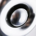 Kinkiet designerski okrągły chromowany G9 Abruzzo Solaro 5.webp