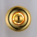 Kinkiet designerski okrągły złoty G9 Abruzzo Solaro 4.webp
