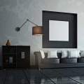 Kinkiet czarny nastawny E27 Abruzzo Delvano 2.webp