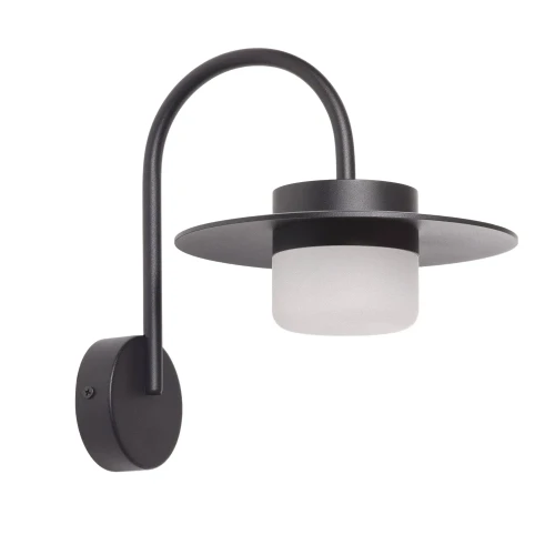 Kinkiet Zewnętrzny Czarny Aluminiowy 5W IP54 3000K Abruzzo Kalviano.webp