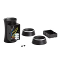 Kinkiet Zewnętrzny Czarny Aluminiowy IP44 2x Gu10 Abruzzo Horanto 3.webp