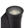 Kinkiet Zewnętrzny Czarny Aluminiowy IP44 2x Gu10 Abruzzo Horanto 4.webp