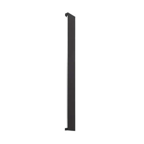 Kinkiet Zewnętrzny czarny liniowy 90cm 3000K 30W IP65 aluminiowy Abruzzo Ravena.webp
