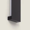 Kinkiet Zewnętrzny czarny liniowy 90cm 3000K 30W IP65 aluminiowy Abruzzo Ravena 4.webp