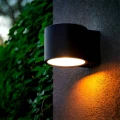 Kinkiet Zewnętrzny Czarny Aluminiowy 3000K IP54 7W Abruzzo Kalviano 2.webp