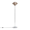 Lampa Podłogowa brązowa E27 Abruzzo Giorgio.webp