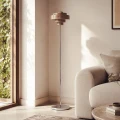 Lampa Podłogowa brązowa E27 Abruzzo Giorgio 2.webp
