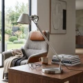 Lampa Stołowa designerska Chrom XL z ramieniem przegubowym E27 Abruzzo Lunavio 6.webp