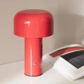 Lampa Stołowa LED 2W Przenośna z Metalu ładowalna 1800 mAh CCT Czerwona Abruzzo 5.webp