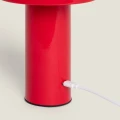 Lampa Stołowa LED 2W Przenośna z Metalu ładowalna 1800 mAh CCT Czerwona Abruzzo 8.webp