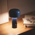 Lampa Stołowa LED 2W Przenośna z Metalu ładowalna 1800 mAh CCT Niebieska Abruzzo 3.webp