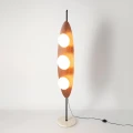 Luksusowa Drewniana lampa podłogowa 3xg9 Abruzzo Leaf 2.webp