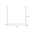 Lampa wisząca z szyną magnetyczną CCT 120cm 30W Abruzzo Magneti 10.webp