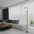 Lampa Podłogowa E27 Bankierka Biała Abruzzo Banquero 3.webp
