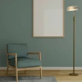 Lampa Podłogowa E27 Bankierka Biała Abruzzo Banquero 5.webp