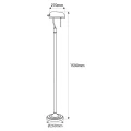 Lampa Podłogowa E27 Bankierka Biała Abruzzo Banquero 8.webp