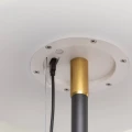 Lampa Podłogowa solarna zewnętrzna Czarna 2,5W 150cm IP44 3000K Abruzzo Sidero 4.webp