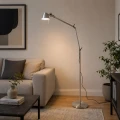 Lampa Podłogowa designerska Chrom z ramionami przegubowymi E27 Abruzzo Lunavio 2.webp