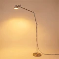 Lampa Podłogowa designerska Chrom z ramionami przegubowymi E27 Abruzzo Lunavio 4.webp