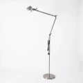 Lampa Podłogowa designerska Chrom z ramionami przegubowymi E27 Abruzzo Lunavio 10.webp