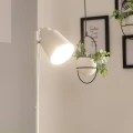 Lampa Podłogowa biała metalowa E27 Abruzzo Monviso 3.webp
