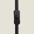 Lampa Podłogowa czarna metalowa E27 Abruzzo Monviso 6.webp