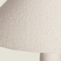 Lampa Podłogowa biała z materiału i drewna E27 Abruzzo Rosato 5.webp
