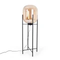 Lampa Podłogowa designerska Szkło bursztynowe E27 Abruzzo Silvano.webp