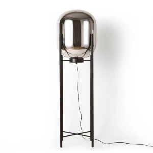 Lampa Podłogowa designerska Szkło dymione Abruzzo Silvano