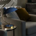 Lampa Stołowa z metalu E27-G45 niebieska Abruzzo Palerno 15.webp