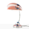 Lampa Stołowa z metalu E27-G45 czerwona Abruzzo Palerno 2.webp