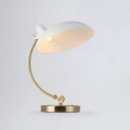 Lampa Stołowa z metalu E27-G45 Biała Abruzzo Palerno 12.webp
