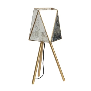 Lampa Stołowa z metalu i szkła E27 Abruzzo Galassia