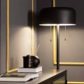 Lampa Podłogowa Czarna nowoczesna E27 z przełącznikiem Abruzzo Ombrello 2.webp