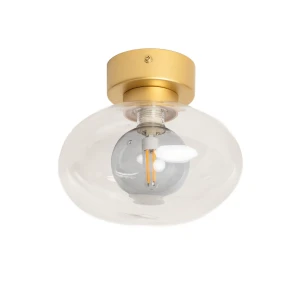 Lampa Sufitowa złota szkło 1XG9 Abruzzo Valoro