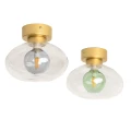 Lampa Sufitowa złota szkło 1XG9 Abruzzo Valoro 2.webp