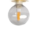 Lampa Sufitowa złota szkło 1XG9 Abruzzo Valoro 4.webp