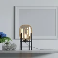 Lampa Stołowa dekoracyjna Szkło Bursztynowe E27 Abruzzo Silvano 2.webp