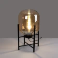 Lampa Stołowa dekoracyjna Szkło Bursztynowe E27 Abruzzo Silvano 4.webp