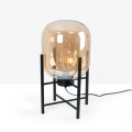 Lampa Stołowa dekoracyjna Szkło Bursztynowe E27 Abruzzo Silvano 7.webp