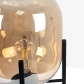 Lampa Stołowa dekoracyjna Szkło Bursztynowe E27 Abruzzo Silvano 9.webp