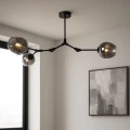 Lampa sufitowa regulowana kielichy 3 x E27 Czarna Abruzzo Riviera 2.webp