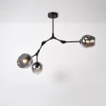 Lampa sufitowa regulowana kielichy 3 x E27 Czarna Abruzzo Riviera 8.webp