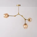 Lampa sufitowa regulowana kielichy 3 x E27 Złota Abruzzo Riviera 8.webp