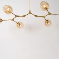 Lampa sufitowa regulowana kielichy 6 x E27 Złota Abruzzo Riviera 6.webp